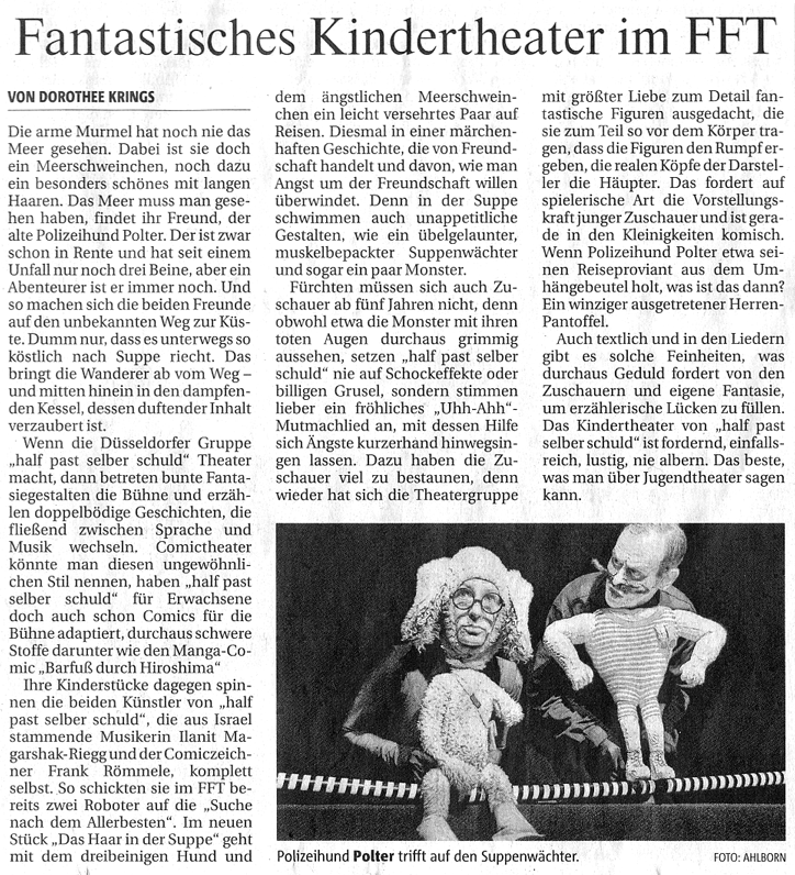 Haar in der Suppe_Rheinische Post_15.02.2011